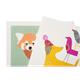 Grusskarten-Tuch Katzen farbig | Bild 5